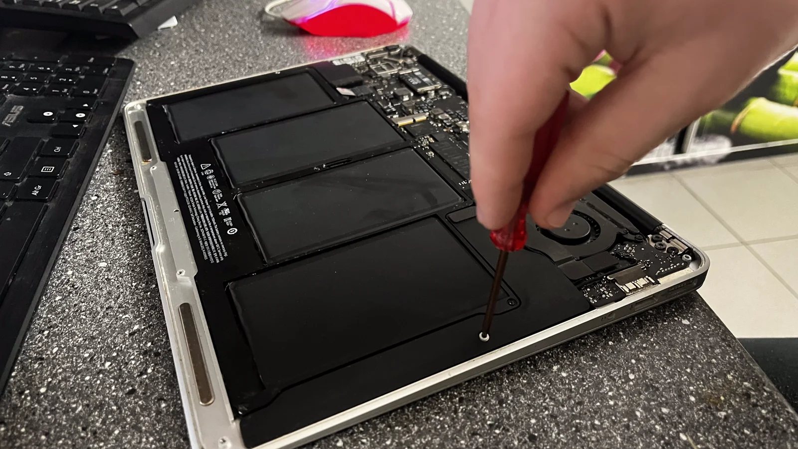 Réparation d'appareils électroniques